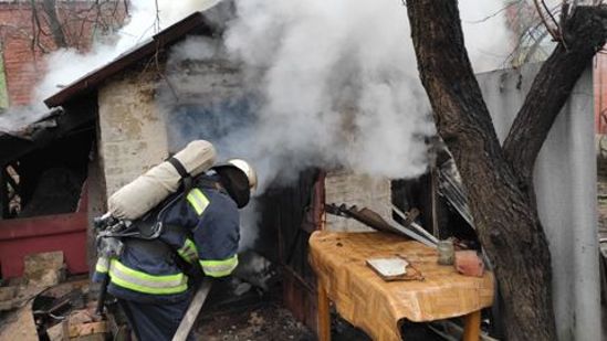 В Олександрії сталася пожежа по вулиці Братській