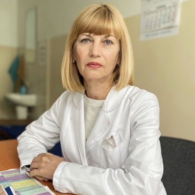 Сімейний лікар (терапевт) Кравченко Наталія Миколаївна