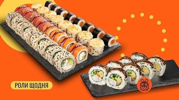 Каліфорнія і Філадельфія в авторському виконанні ресторану We Sushi